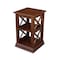 International Concepts Rectangle Hampton Accent Table with Shelves, 16 W, 16 L, 26 in H, Wood, Espresso OT581-70A - alternate 1
